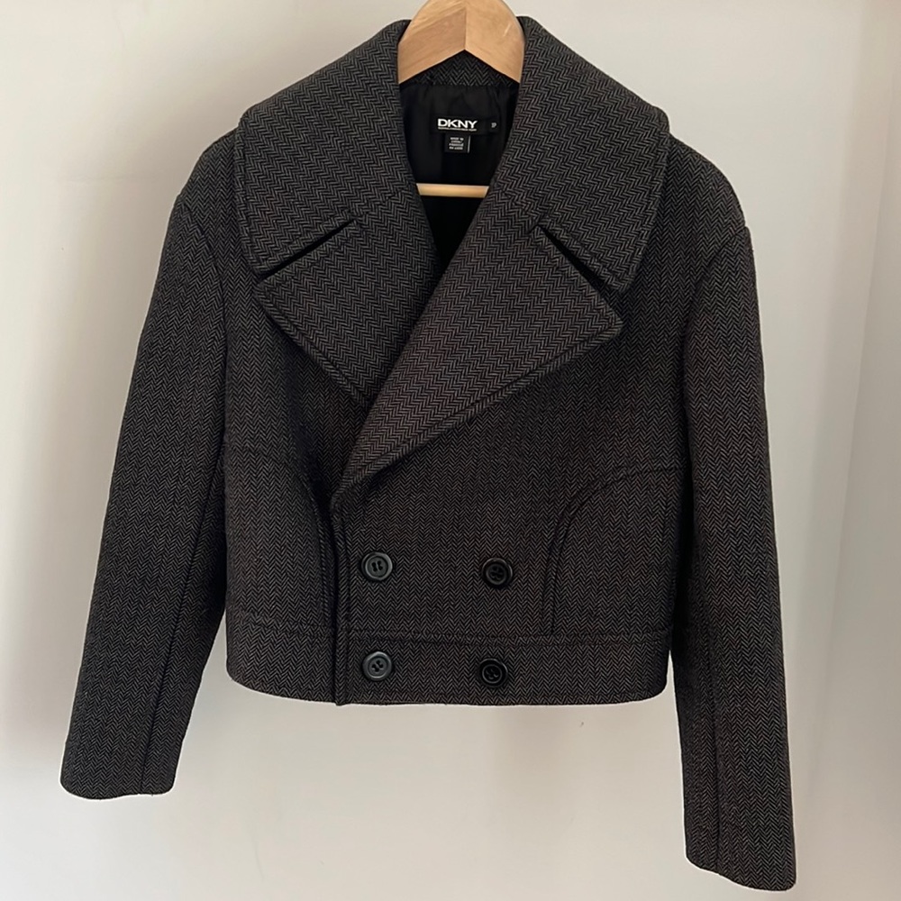 DKNY Wool Blend Jacket